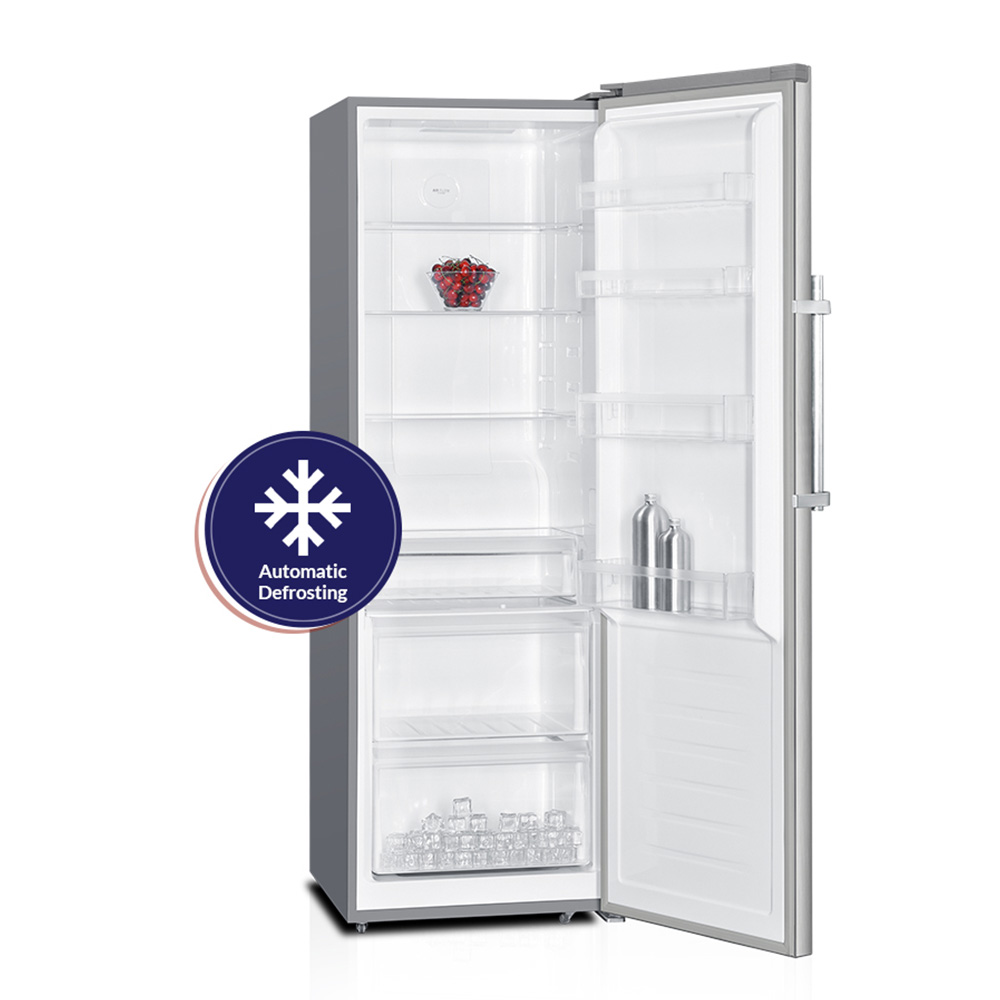 ARROW SINGLE DOOR UPRIGHT FRIDGE,12.43 CU.FT,352 LTR,NOFROST,SILVER, RO1-470LNF