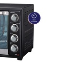 Arrow 60Liter, 2000W, Mini Electric Oven with Rotisserie & Convection & inside lamp, Black,RO-60EOW