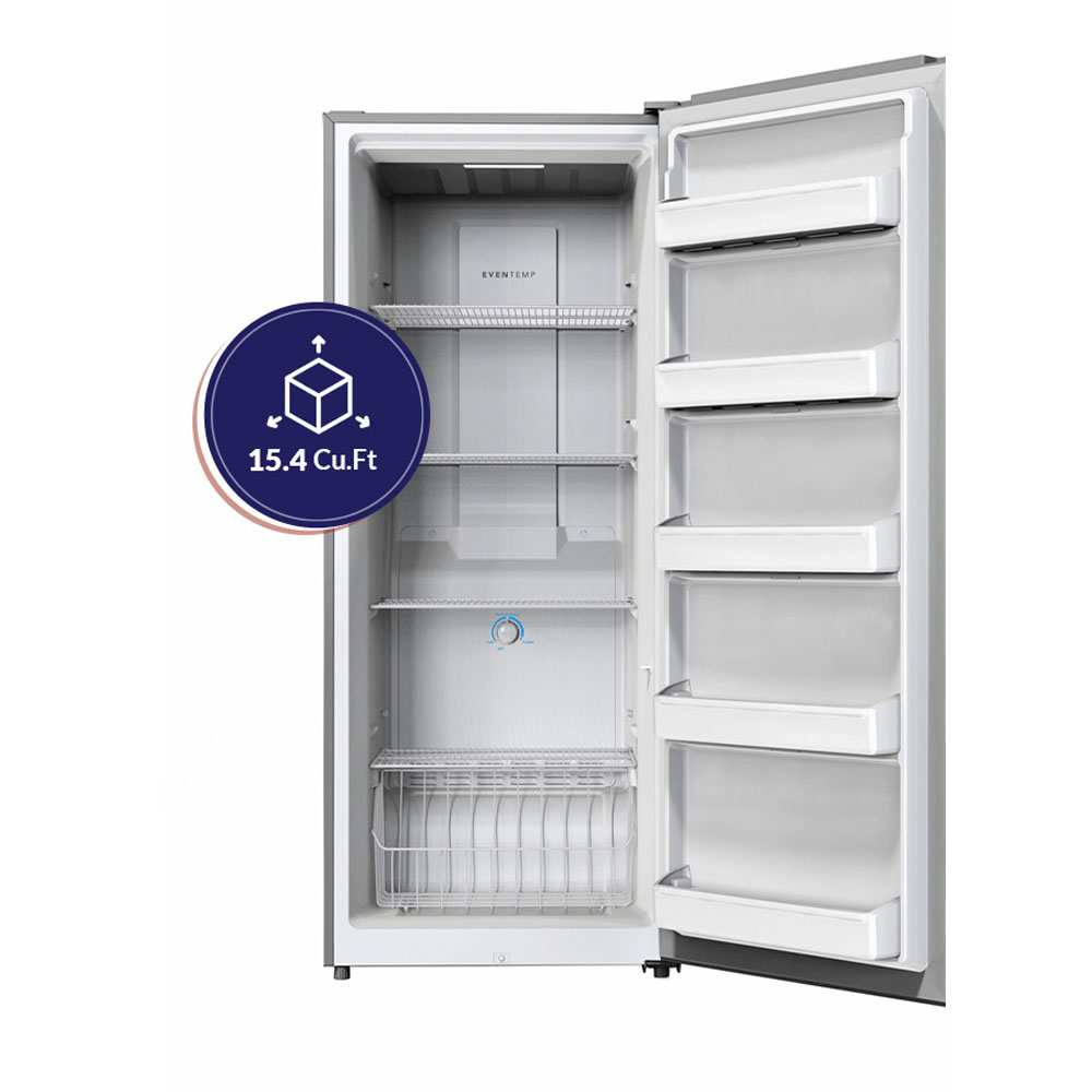 Arrow Upright Freezer 15.4 Feet No Frost Steel RO1-550VNF