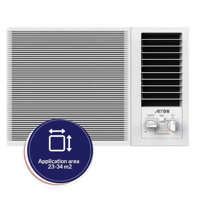 ARROW WINDOW AC,17000 BTU,COOLING ONLY, RO-18WHC