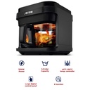 Arrow 5.5L Air Fryer with Digital Control Panel | 1200W Power, 8 Functions & Safety Features | RO-06AFAO